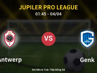 Kết Quả: Antwerp 1-2 Genk – Highlight & Bàn Thắng | Jupiler Pro League