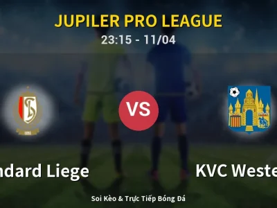 Soi Kèo Standard Liege vs KVC Westerlo – 23:15 11/04 | Nhận Định, Dự Đoán Tỷ Số