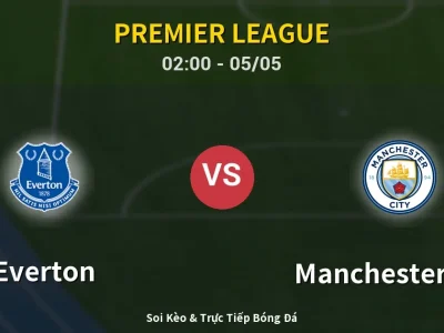Kết Quả: Everton 3-3 Manchester City – Highlight & Bàn Thắng | Premier League
