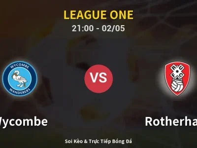 Soi Kèo Wycombe vs Rotherham – 21:00 02/05 | Nhận Định, Dự Đoán Tỷ Số