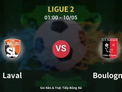 Kết Quả: Laval 2-1 Boulogne – Highlight & Bàn Thắng | Ligue 2