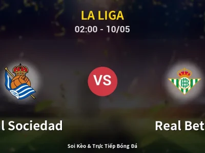 Kết Quả: Real Sociedad 2-2 Real Betis – Highlight & Bàn Thắng | La Liga
