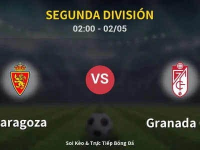 Kết Quả: Zaragoza 0-1 Granada CF – Highlight & Bàn Thắng | Segunda División