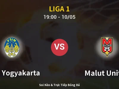 Soi Kèo PSIM Yogyakarta vs Malut United – 19:00 10/05 | Nhận Định, Dự Đoán Tỷ Số