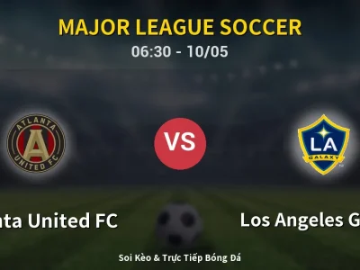 🔴 Trực Tiếp: Atlanta United FC 0-0 Los Angeles Galaxy – Link Xem Major League Soccer (Full HD)