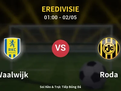 Kết Quả: Waalwijk 1-1 Roda – Highlight & Bàn Thắng | Eredivisie