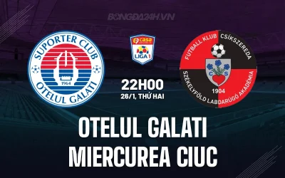 Otelul Galati vs Miercurea Ciuc: Chủ nhà quyết 'nghiền nát' tân binh để lấy lại phong độ? 1